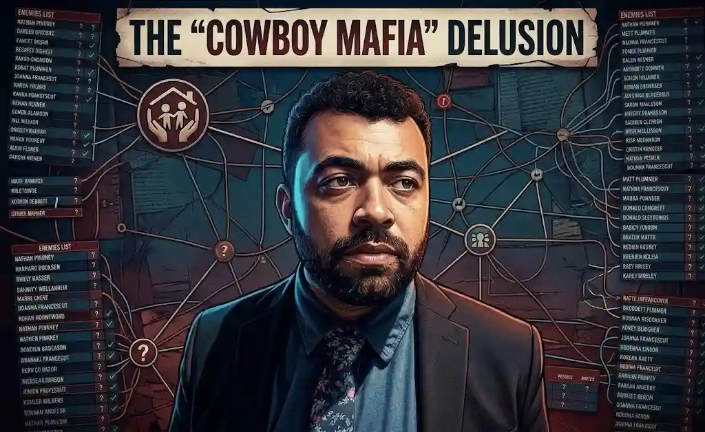 The "Cowboy Mafia" Delusion: Inside Nathan Pinkney’s Sprawling, Slanderous Shasta County Rant