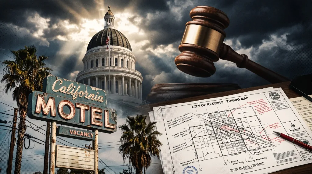 “We’re Losing Control of Our Community”: Redding Planners Reluctantly Advance State Shelter Rules Governing ‘Parolee Hotels’ as 5,160-Unit Housing Mandate Looms